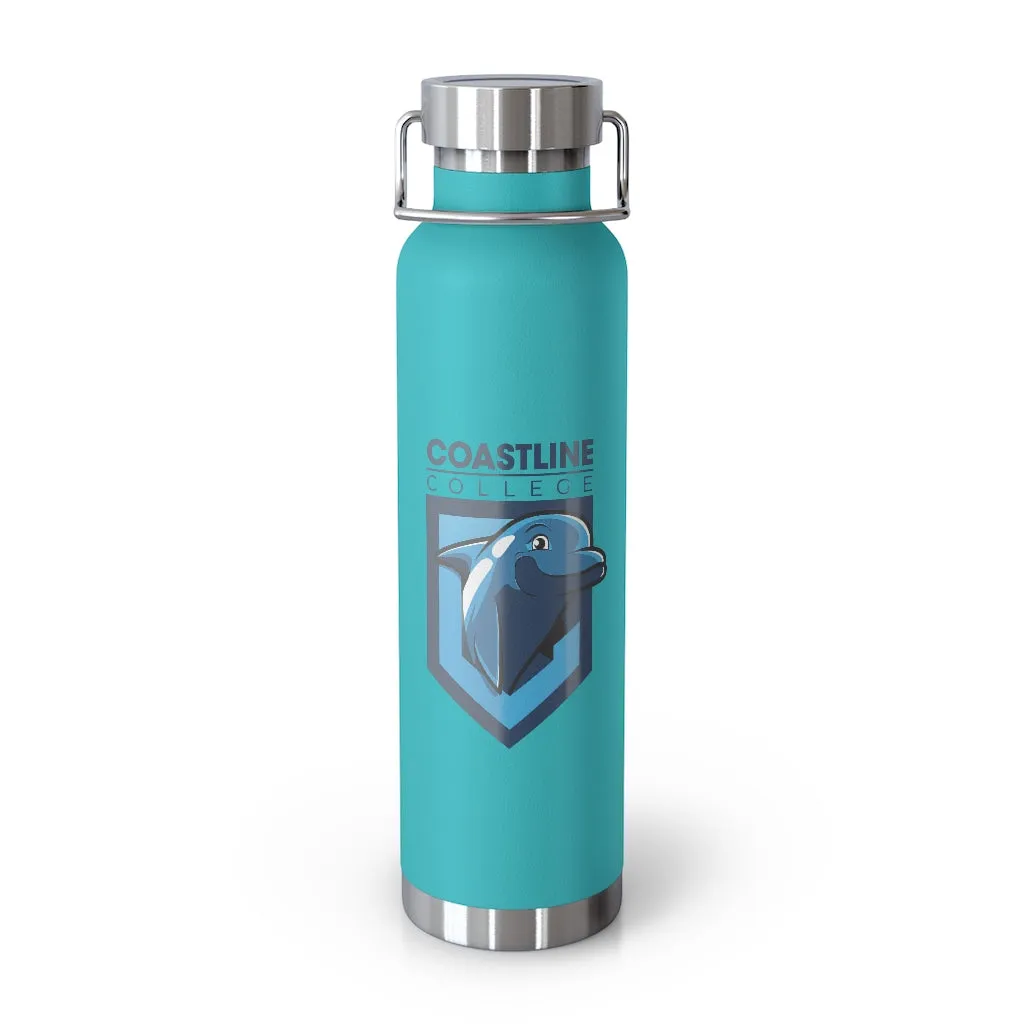 Fin Collection Copper Vacuum Insulated Bottle, 22oz