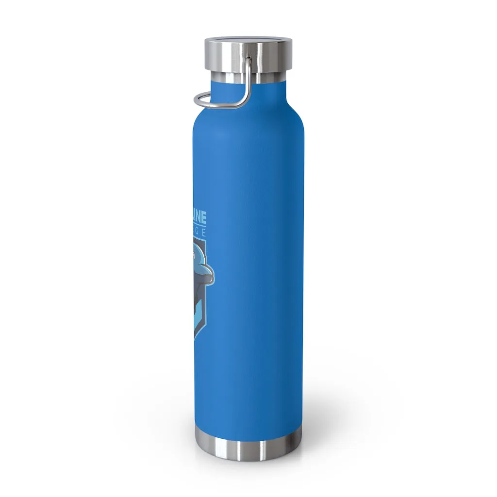 Fin Collection Copper Vacuum Insulated Bottle, 22oz