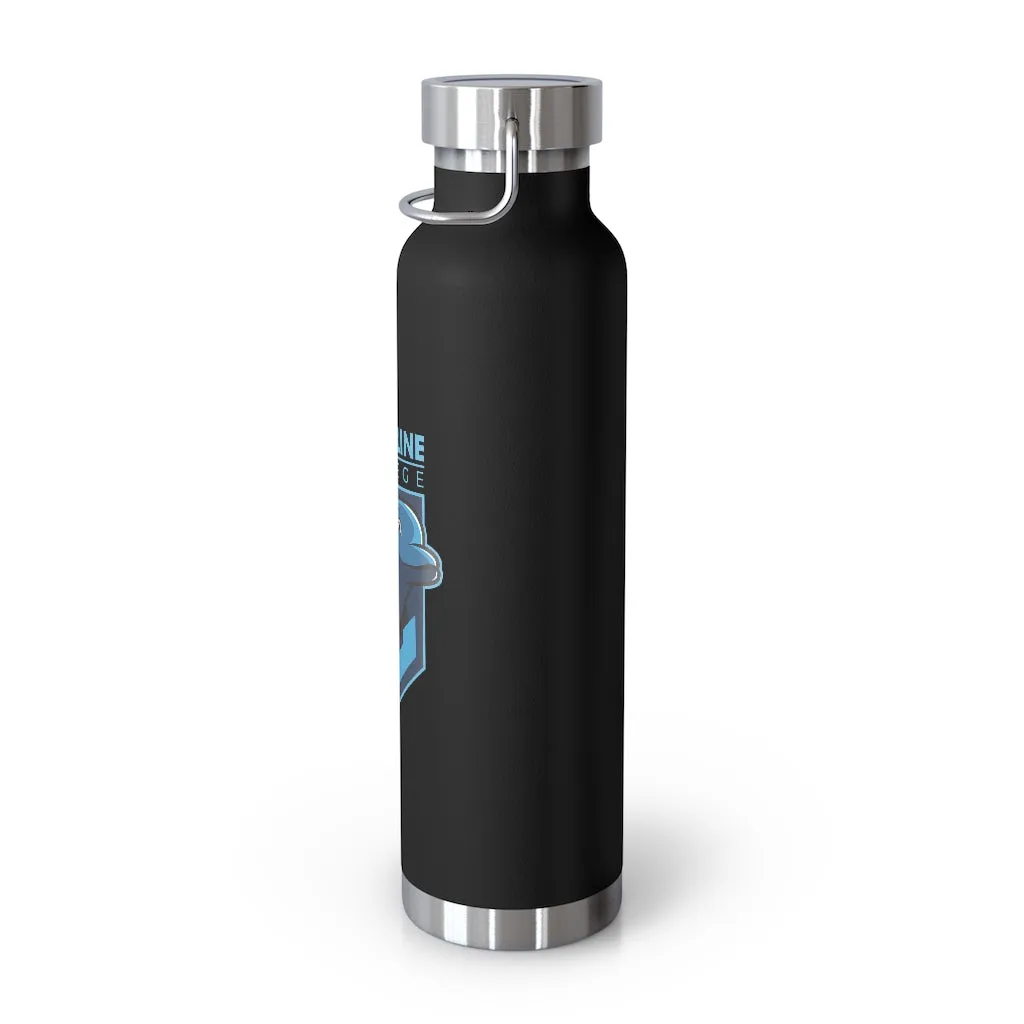 Fin Collection Copper Vacuum Insulated Bottle, 22oz