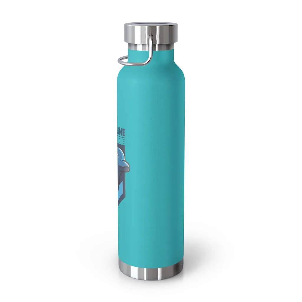 Fin Collection Copper Vacuum Insulated Bottle, 22oz