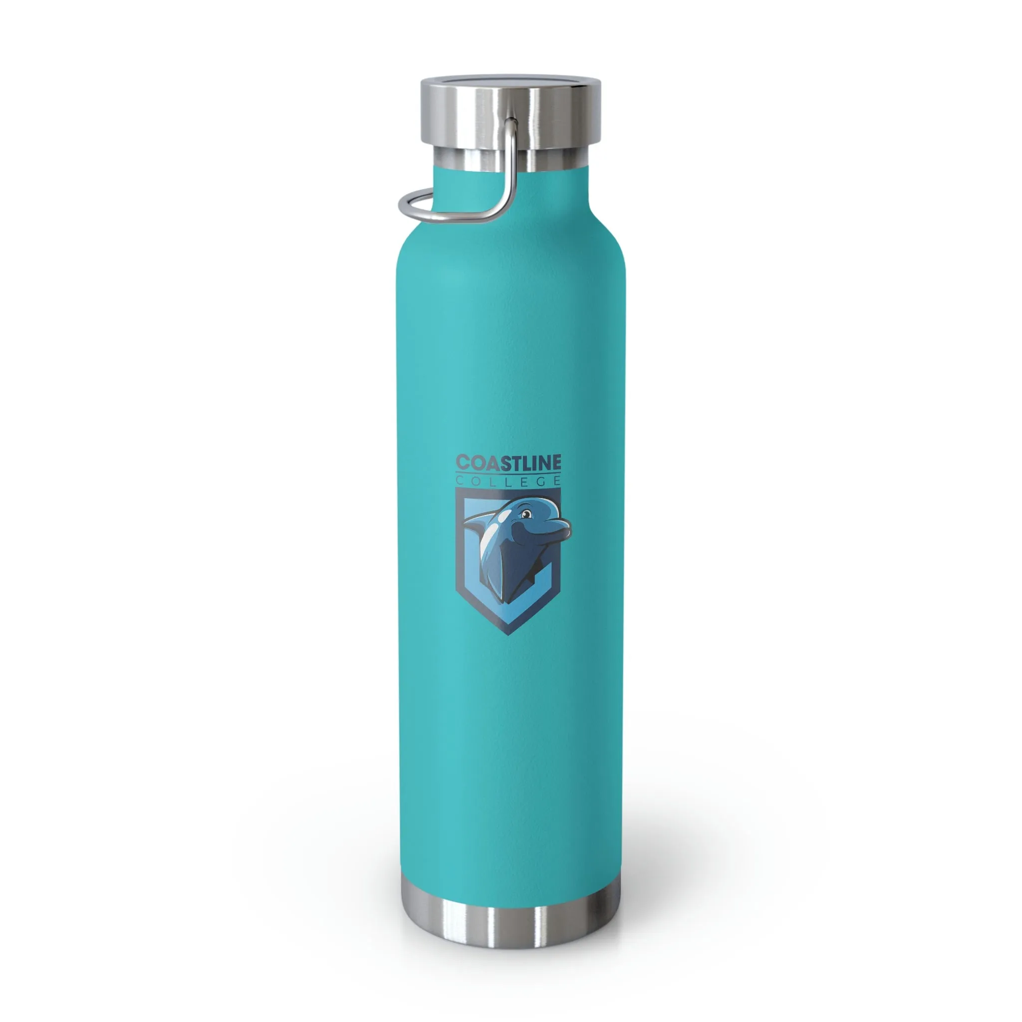 Fin Invest In Our Oceans Copper Vacuum Insulated Bottle, 22oz