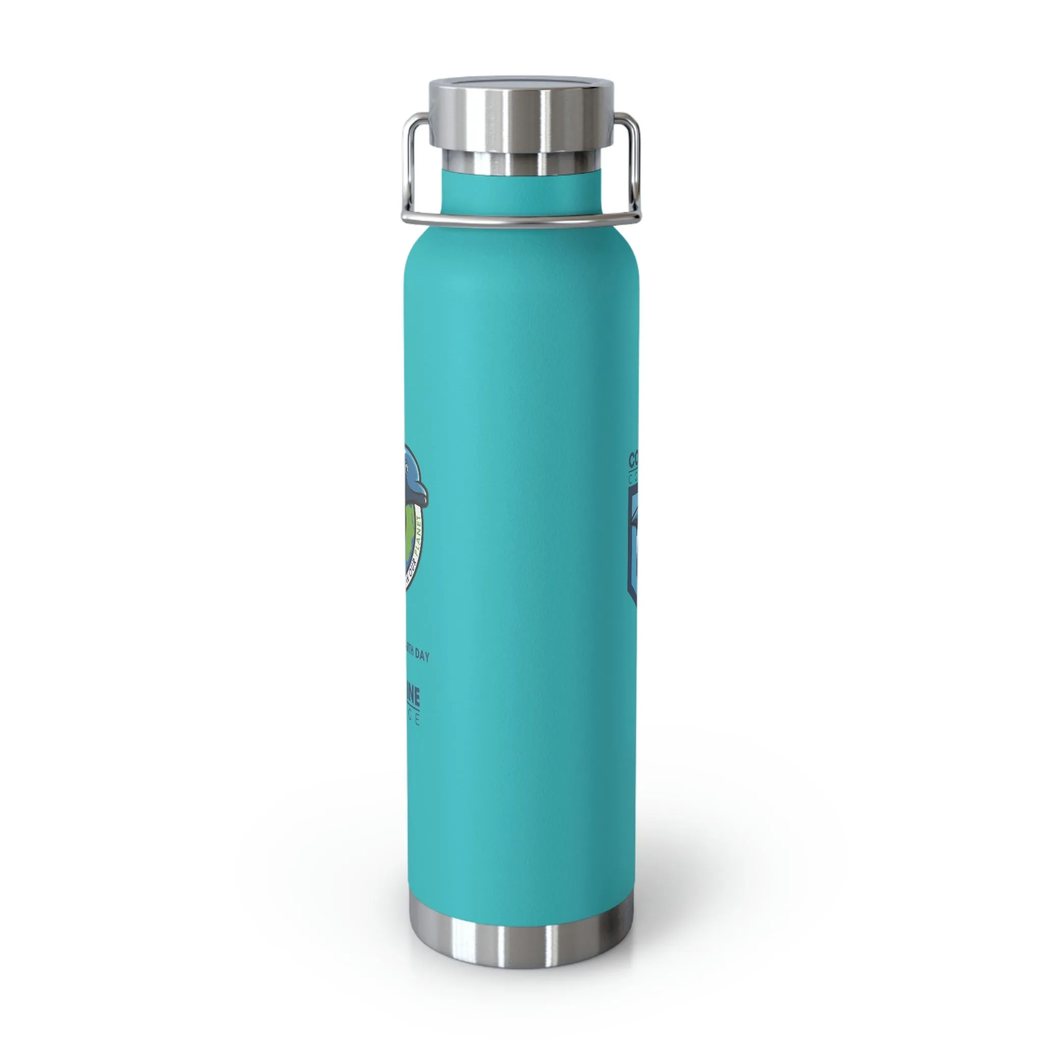 Fin Invest In Our Oceans Copper Vacuum Insulated Bottle, 22oz