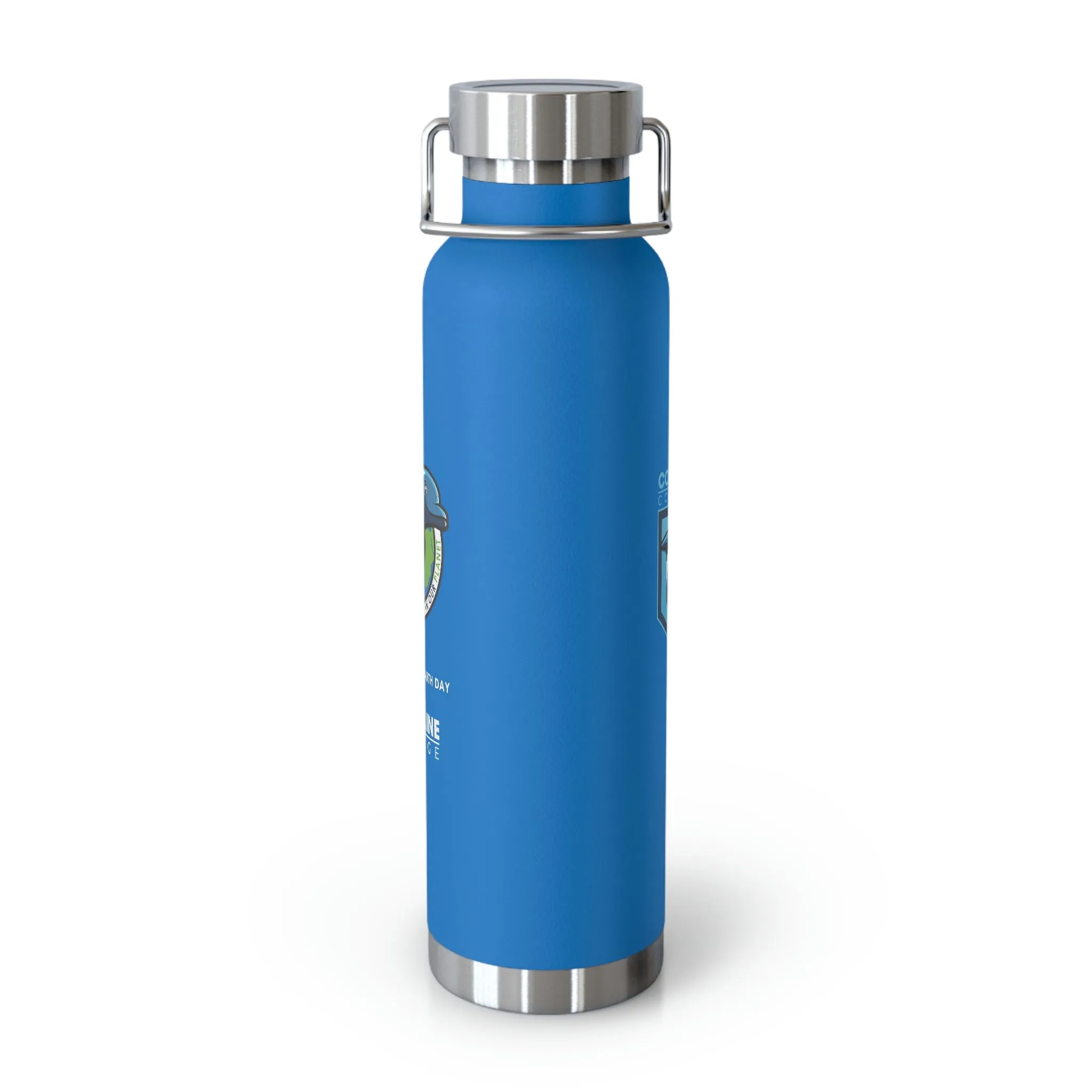 Fin Invest In Our Oceans Copper Vacuum Insulated Bottle, 22oz