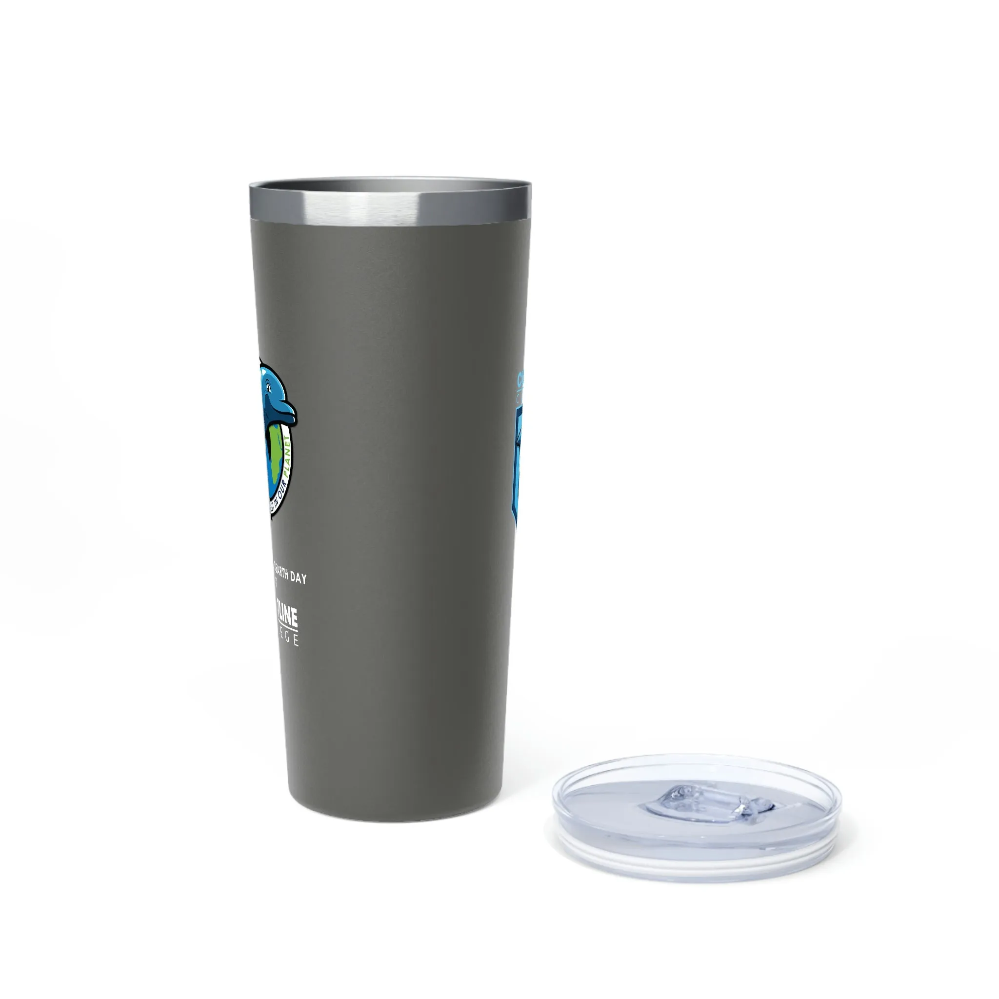 Fin Invest In Our Oceans Copper Vacuum Insulated Tumbler, 22oz