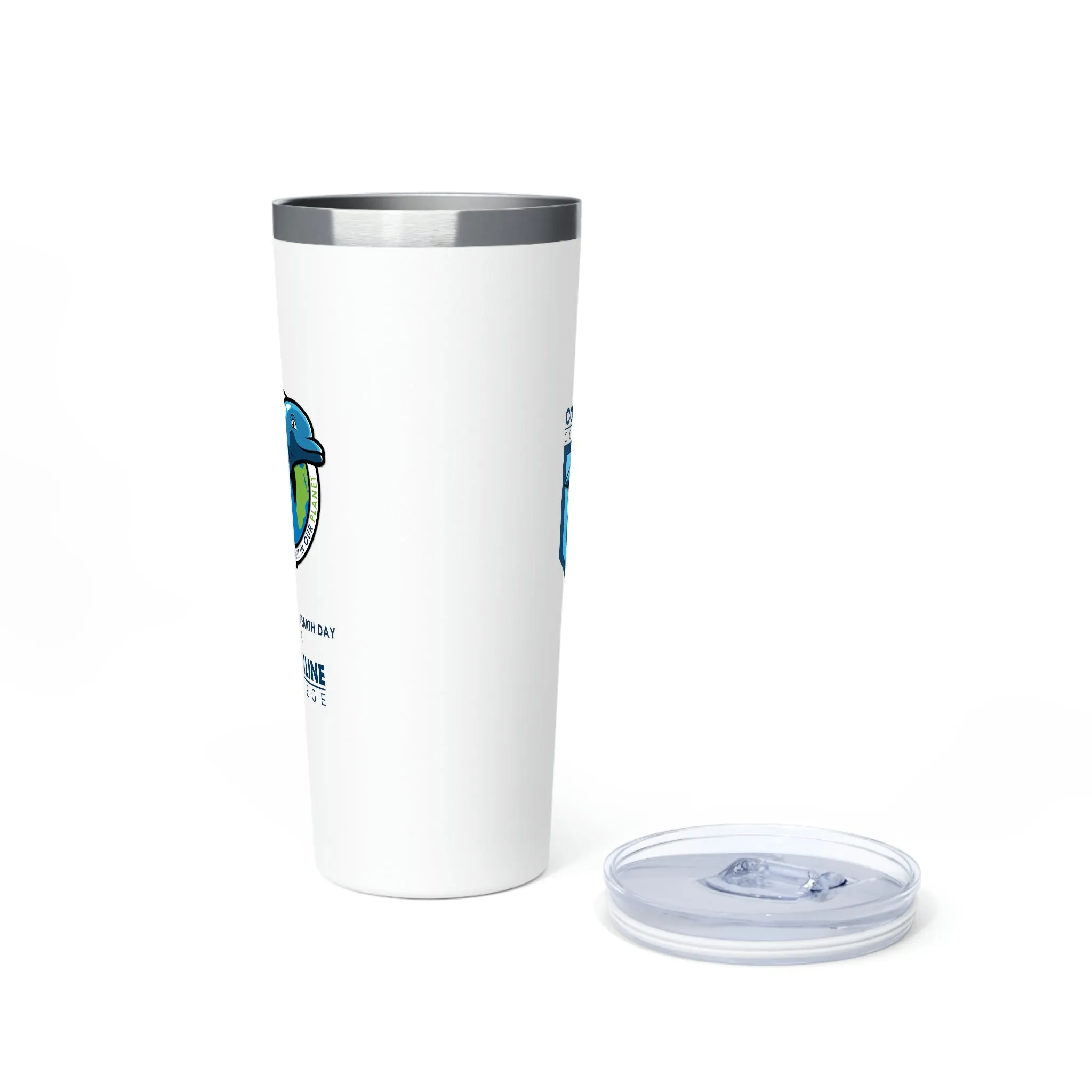 Fin Invest In Our Oceans Copper Vacuum Insulated Tumbler, 22oz