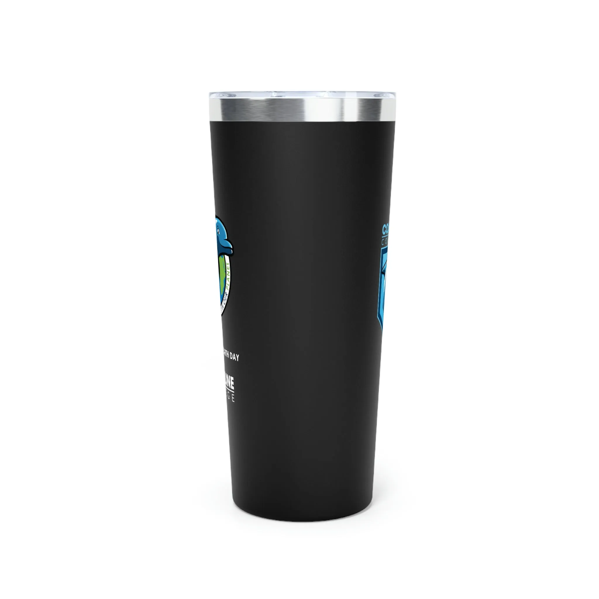 Fin Invest In Our Oceans Copper Vacuum Insulated Tumbler, 22oz