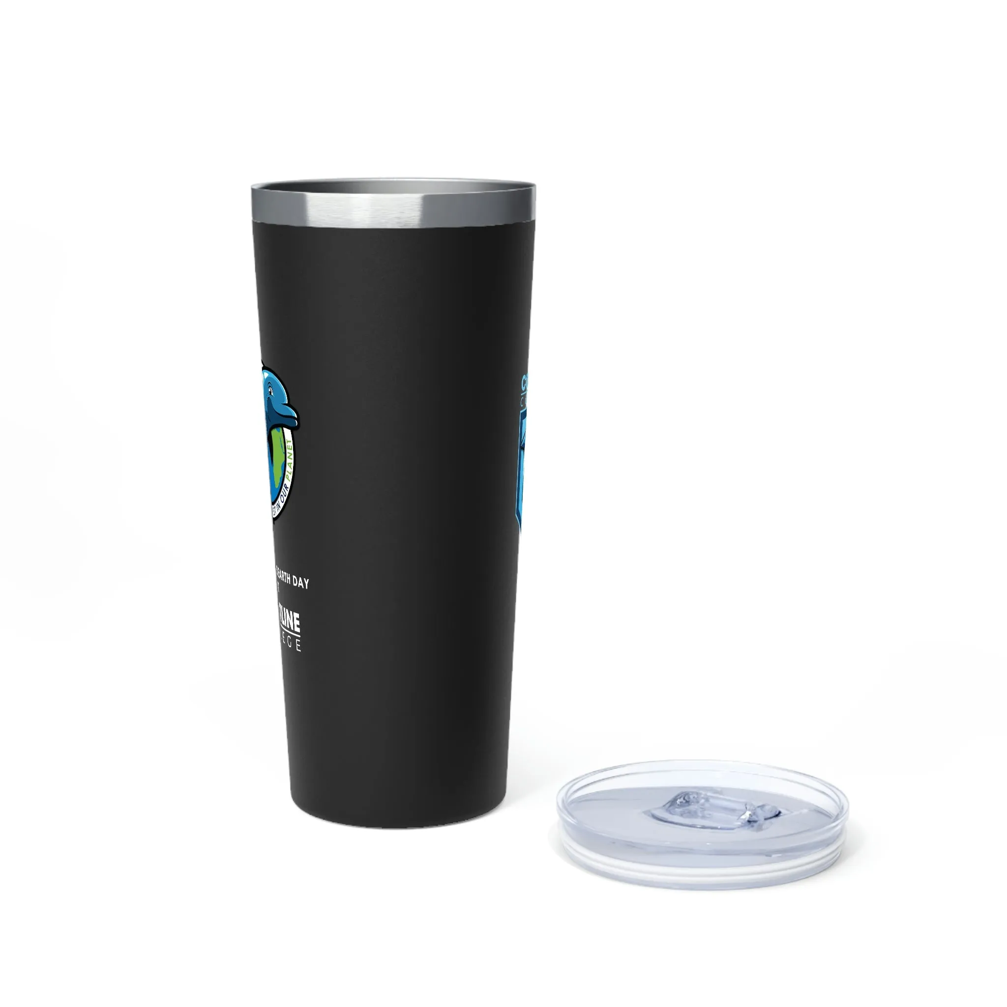 Fin Invest In Our Oceans Copper Vacuum Insulated Tumbler, 22oz