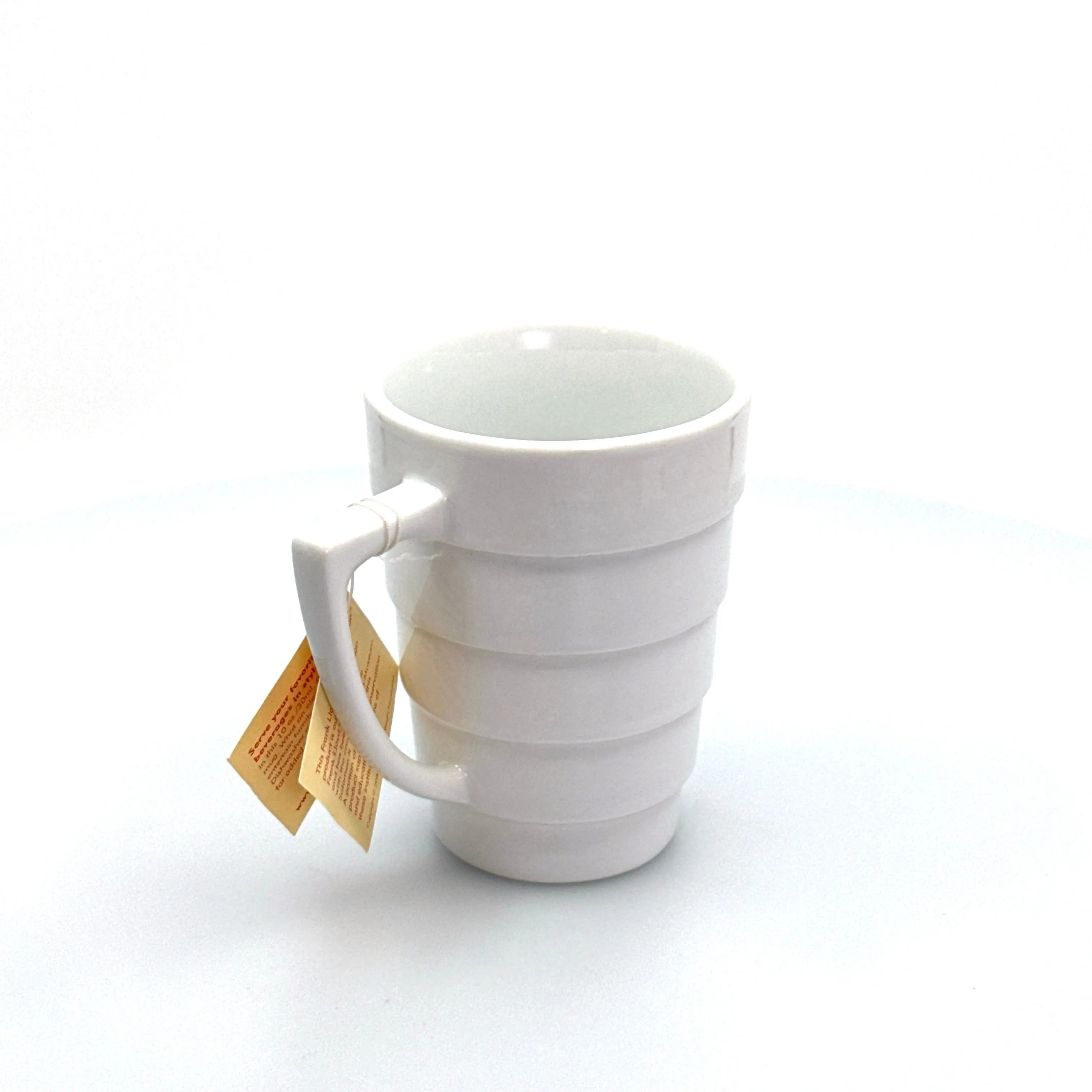 Frank Lloyd Wright Guggenheim Museum Coffee Mugs | White | 12 fl oz | NIB