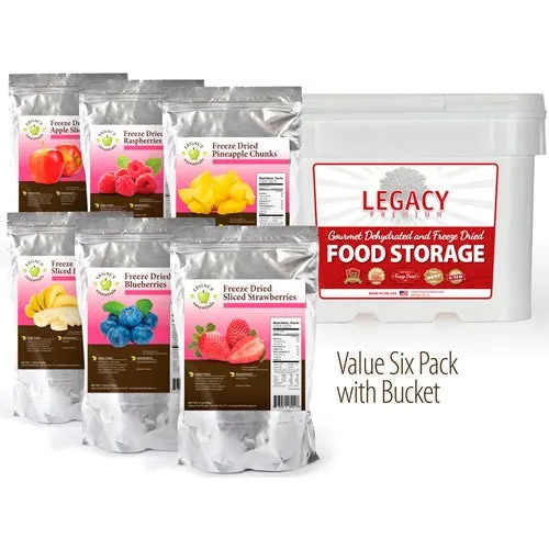 Freeze Dried Fruit Assortment Variety Pack