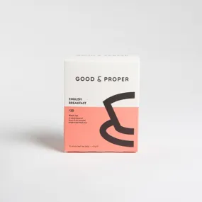 Good & Proper English Breakfast Tea Bags