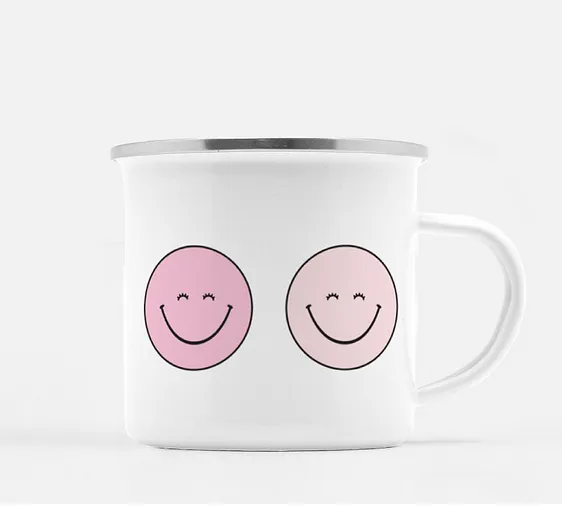 Happy Is A State Of Mind Camp Mug