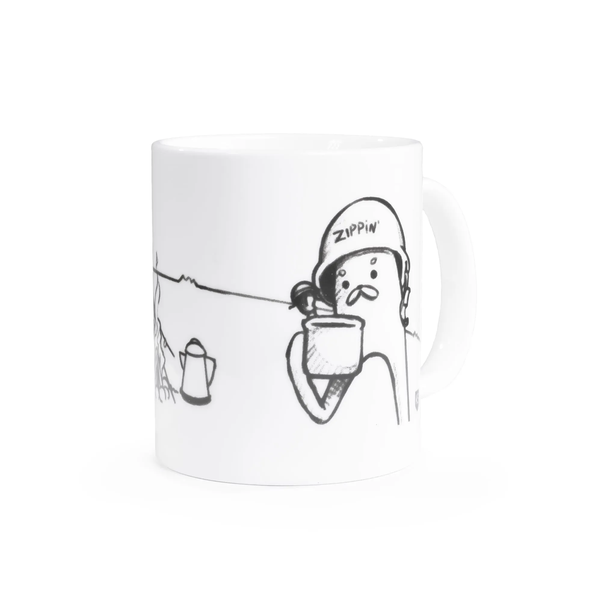 Ivan's Zibby Beans Ceramic Coffee Mug