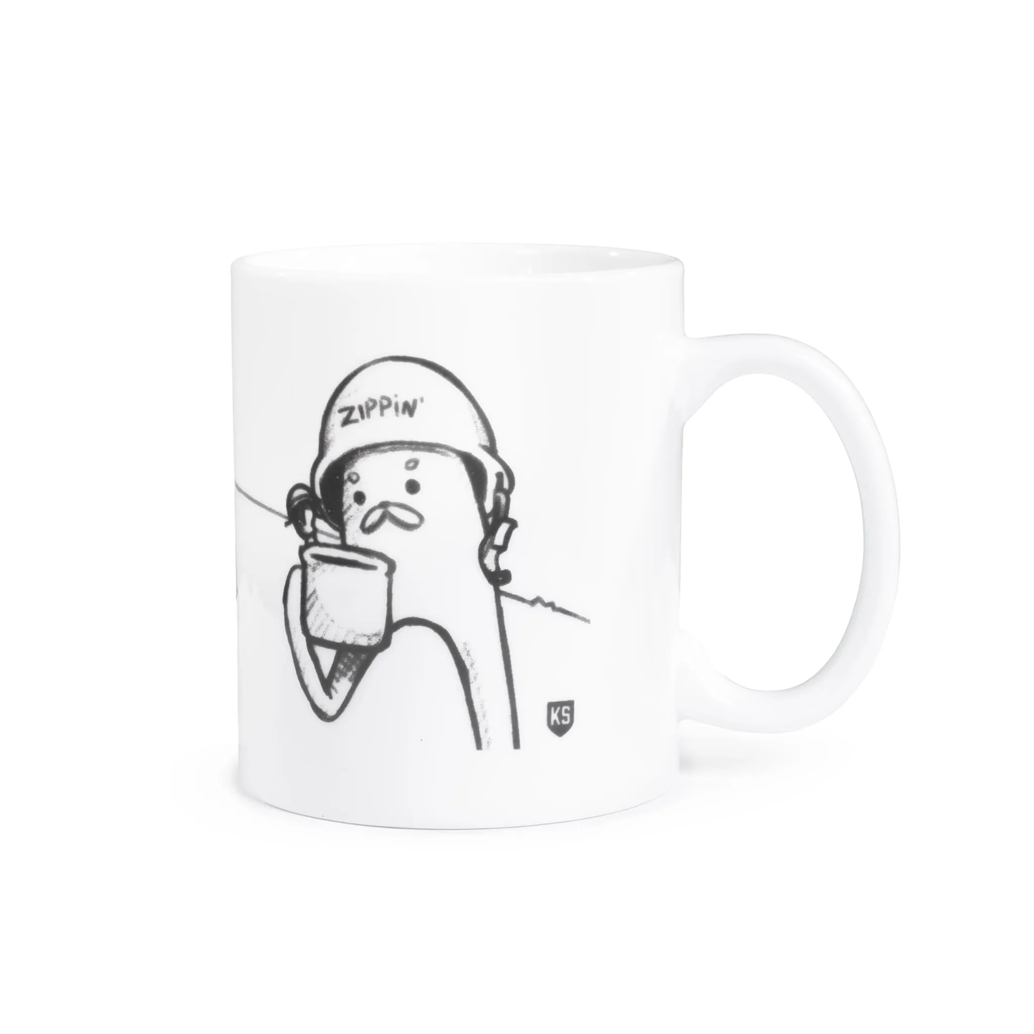 Ivan's Zibby Beans Ceramic Coffee Mug