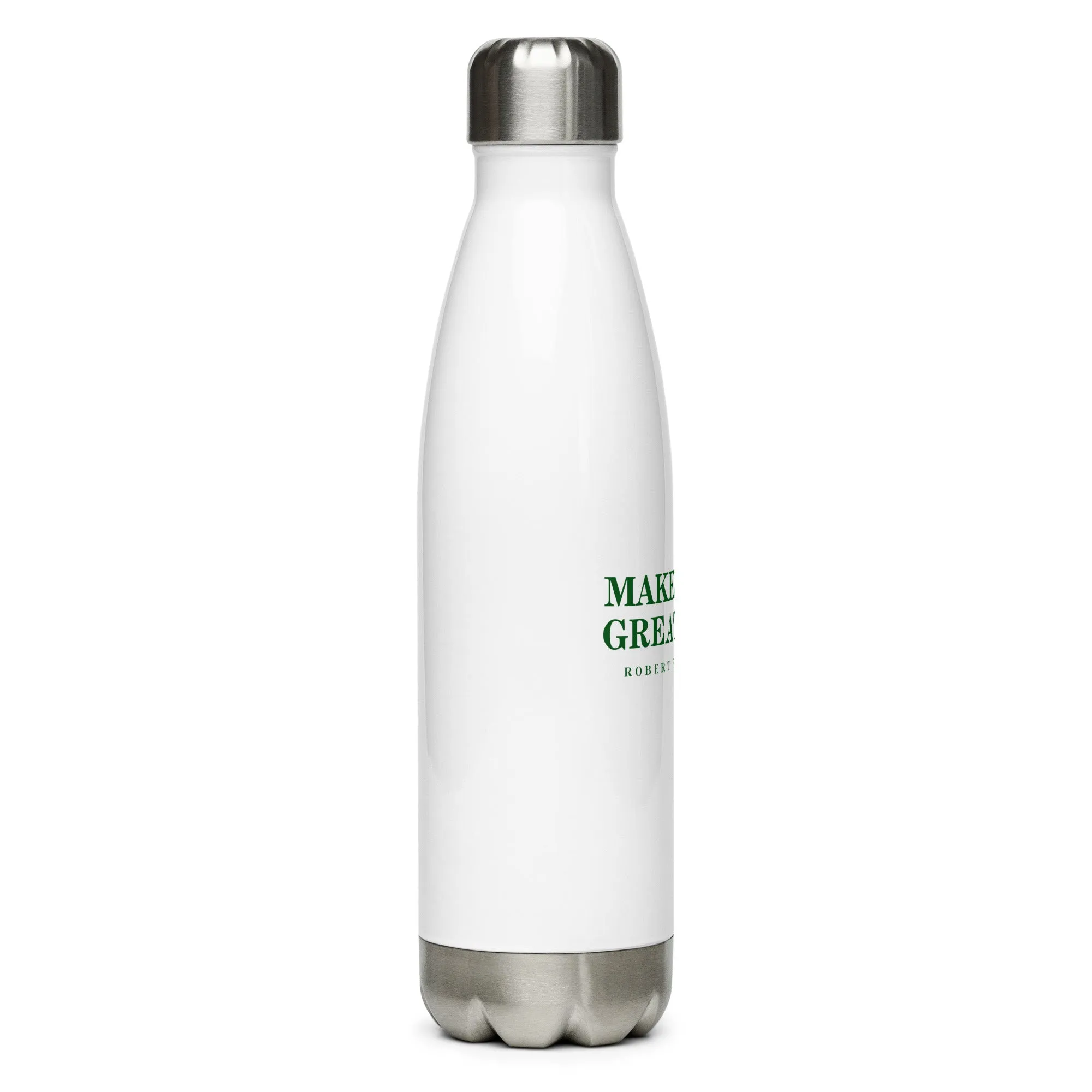 Make Earth Great Again Kennedy Campaign Stainless Steel Water Bottle