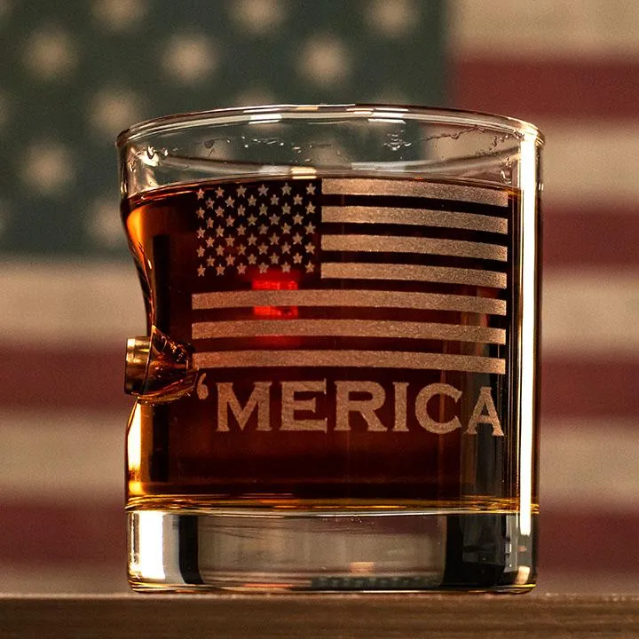 'Merica Rocks Glass - 11oz