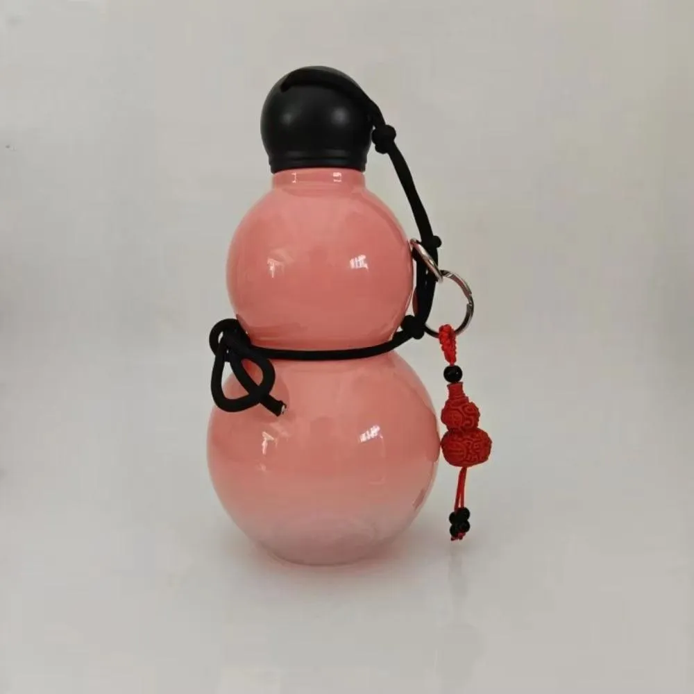 New Chinese Retro-Inspired Gourd Water Bottle 800ML Large Capacity Wine Bottle PC Durable Water Kettle Sports