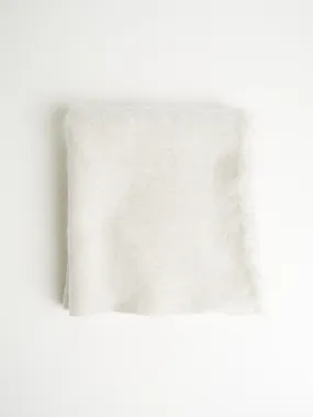 Nomad Dense Boiled Scarf in Natural Yak White