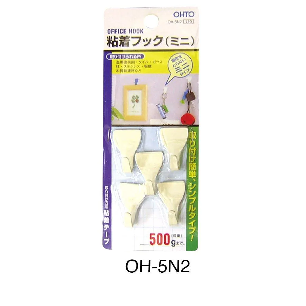 (Pre-Order) OHTO Office Hook Adhesive Hook (?—и™№ni) OH-5N2