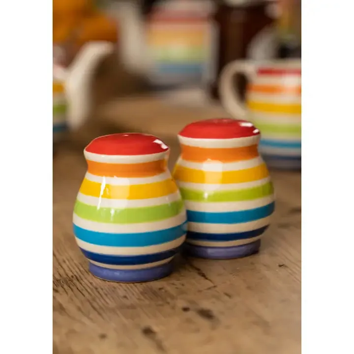 Rainbow Salt and Pepper Shakers By Namaste