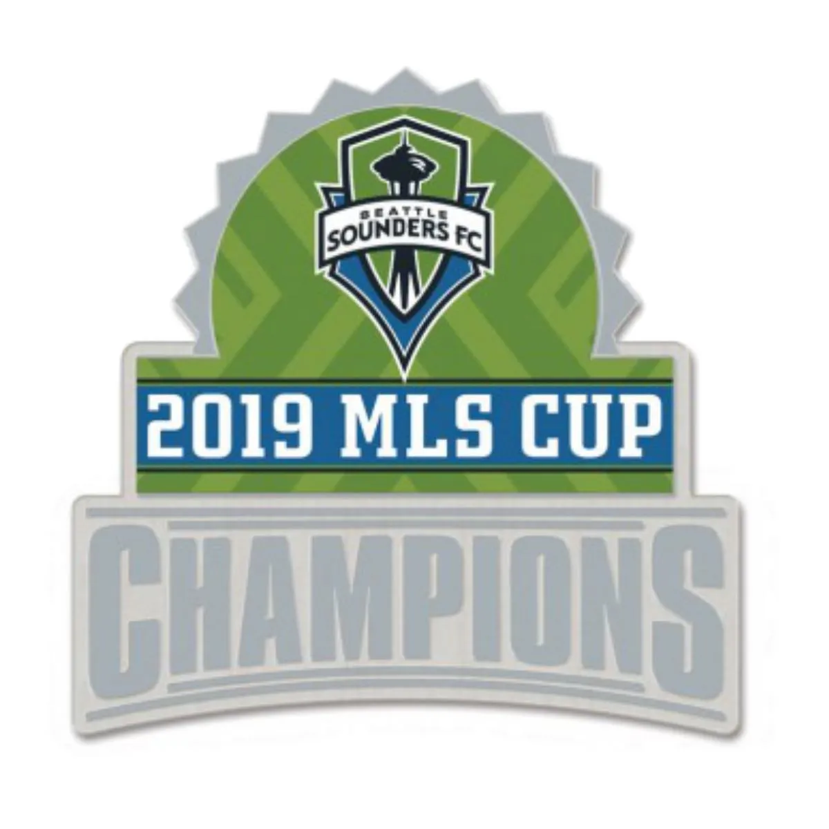 Seattle Sounders 2019 MLS Cup Champions WinCraft Collectible Metal Lapel Pin