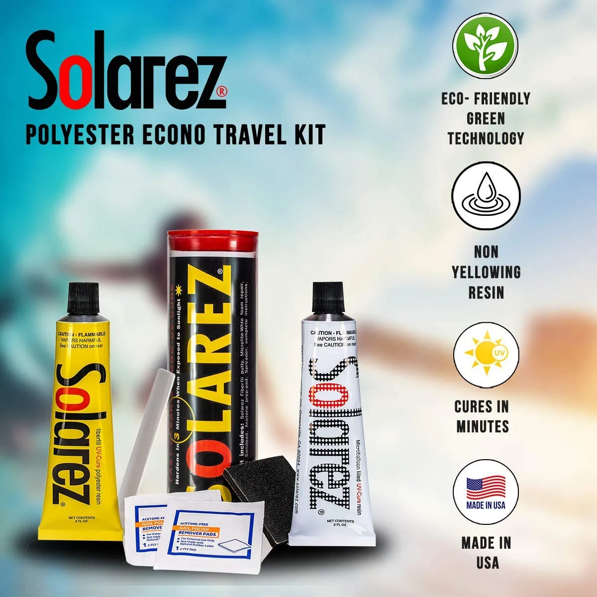 SOLAREZ ECONO TRAVEL KIT