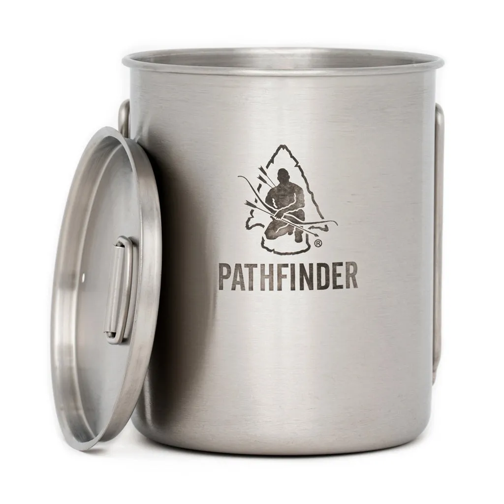 Stainless Steel 25oz. Cup & Lid