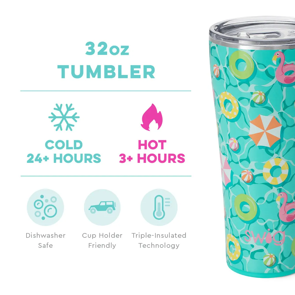 Swig 32 oz Lazy River Tumbler