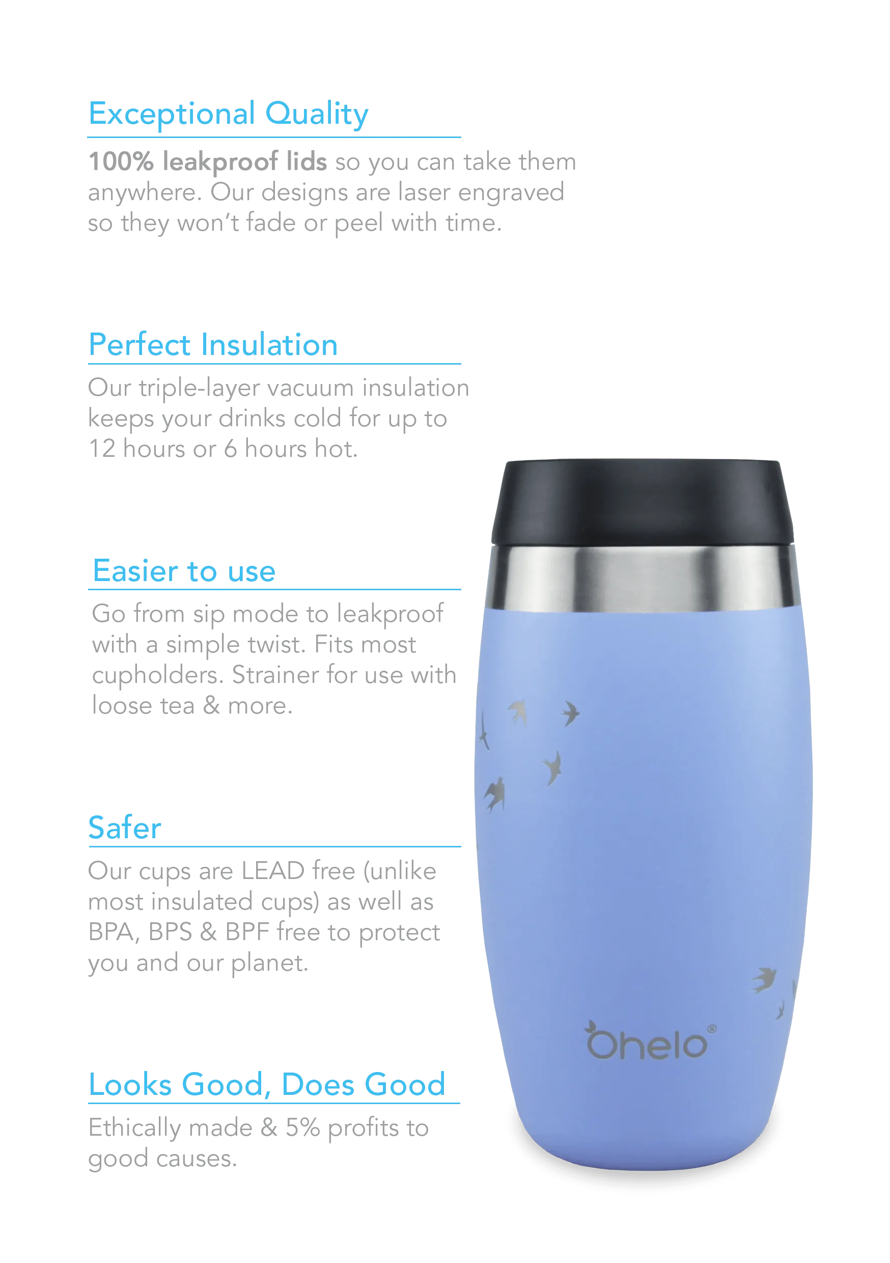 The Blue Swallows Tumbler