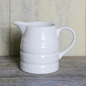 White Churn Jug