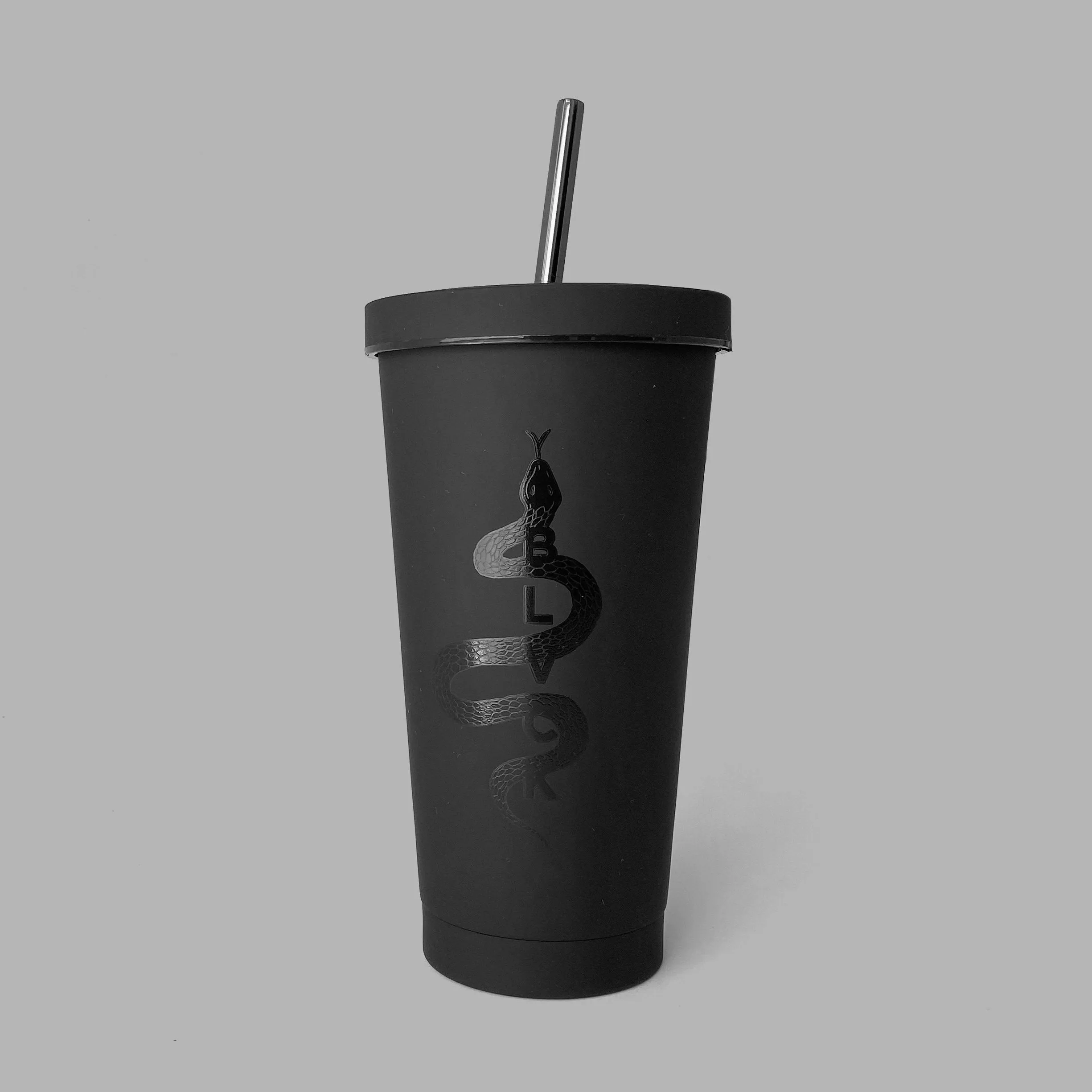 Whte Snake Tumbler